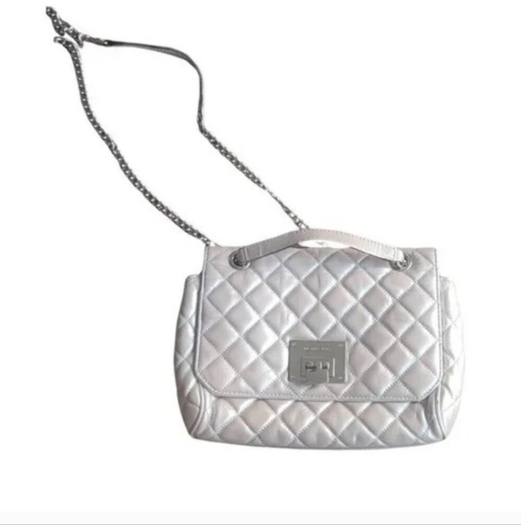 Michael Kors Metallic Quilted Shoulder Bag - Picture 1 of 4
